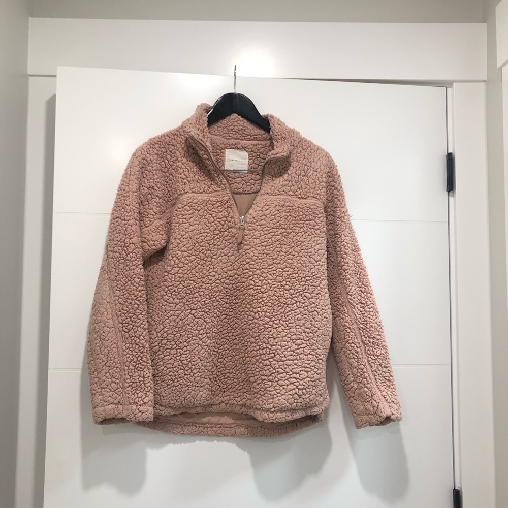 Elodie Blush Cowl Neck Sweater